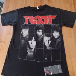 Genuine Vintage 80's Original Ratt (1987)  Band Concert/Tour Shirt 