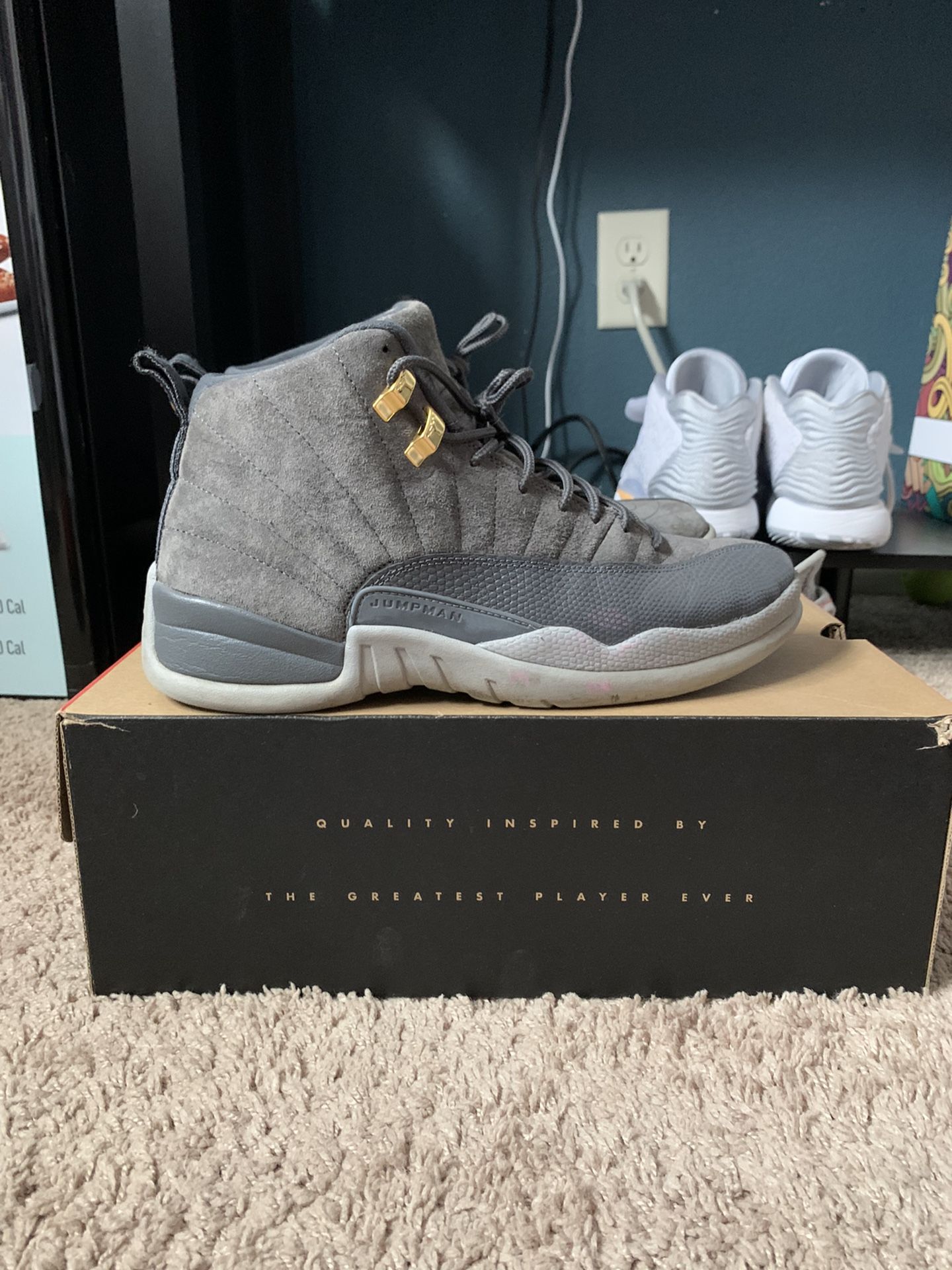 Air Jordan 12 Dark Gray