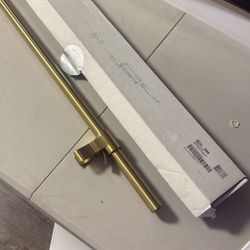 Kohler Hand Shower Slide Bar Gold New 