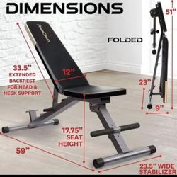 Weight Bench New