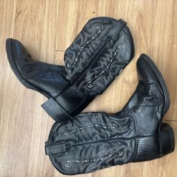 Black Cowboy Boots