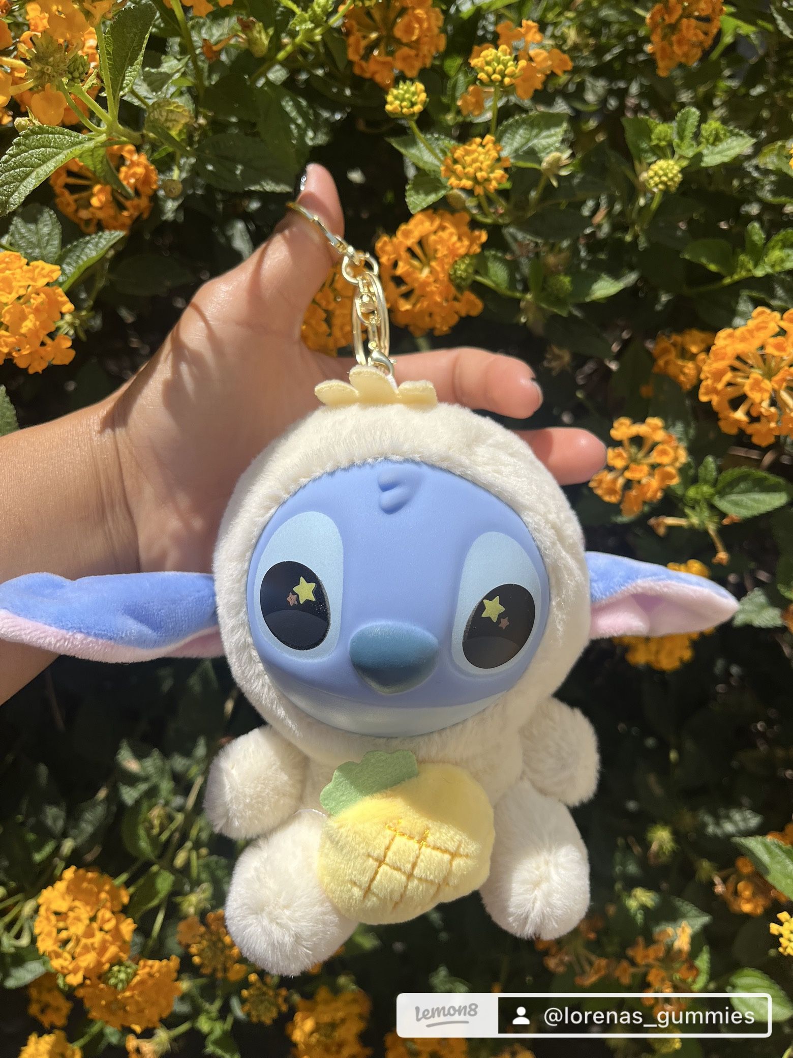 Stitch Plushy Keychians