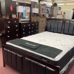 💥HUGE BLOWOUT Furniture Sale!💥 Brand New 5PC Queen Size Bedroom SET! $50 Down Takes It Home Today! 