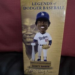 Dusty Baker Dodgers Bobblehead