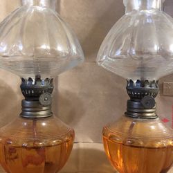Vintage Oil Lamps