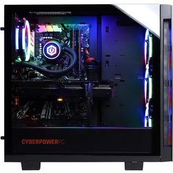CyberpowerPC Gamer Supreme Air Cooled Gaming PC, Intel Core i7-9700K 3.6GHz, NVIDIA GeForce RTX 2070 Super 8GB, 16GB DDR4, 1TB PCI-E NVMe SSD, WiFi R