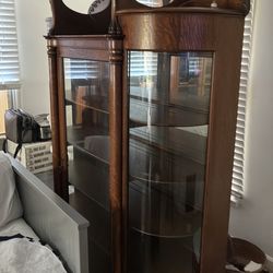 Large Glass Hutch
