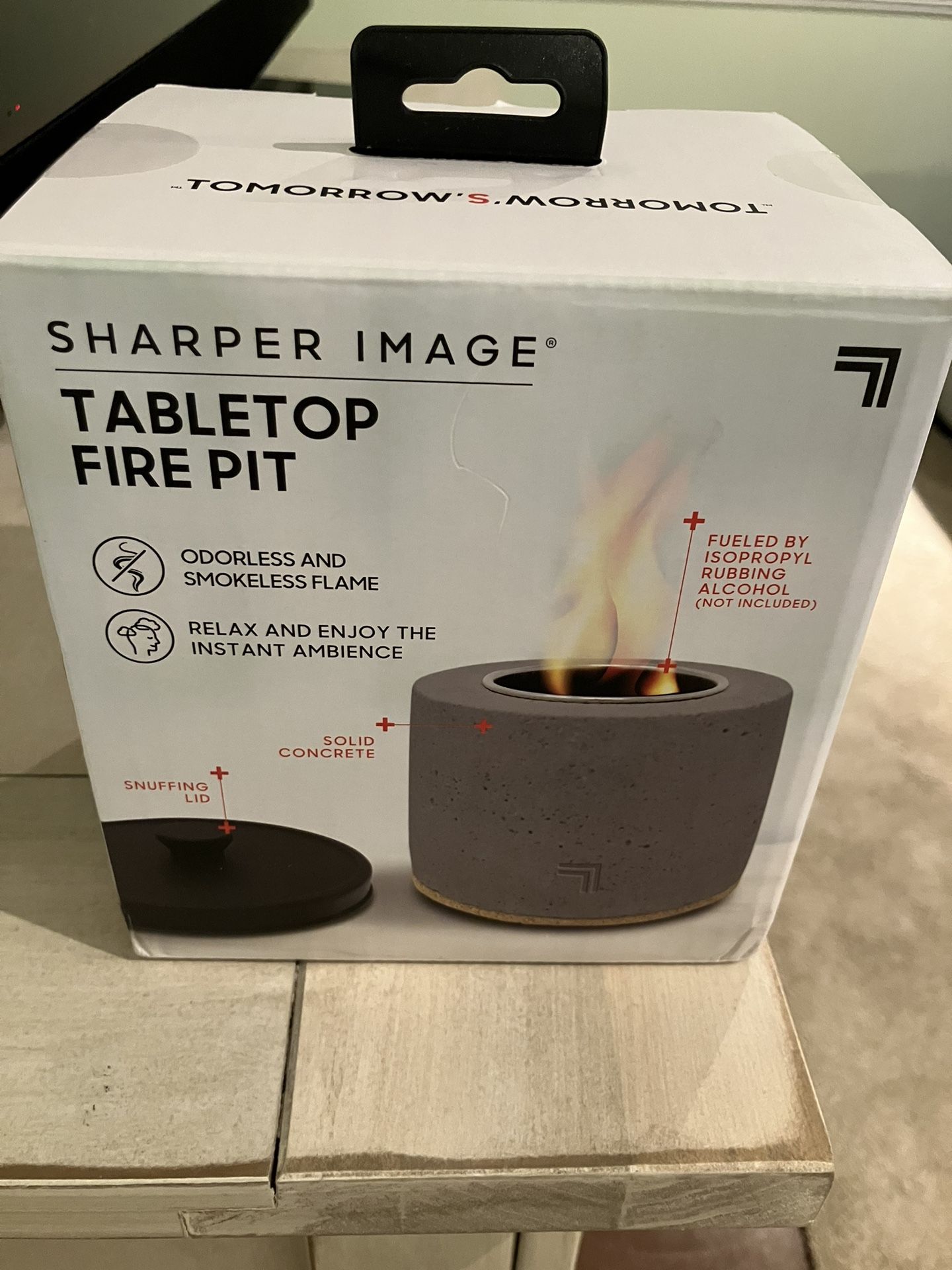 Sharper Image Tabletop Fire Put