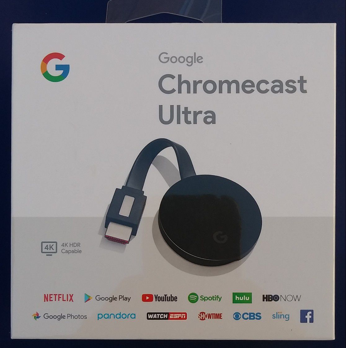 Google Chromecast Ultra 4K Brand New