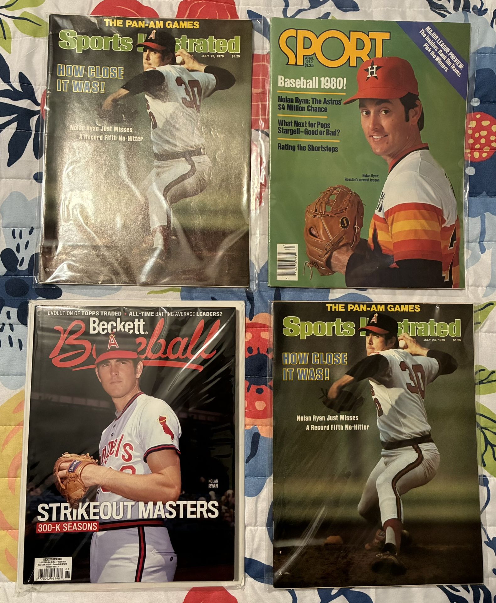 Nolan Ryan Magazines ( 4 )
