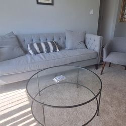 Couch, Chair And Table 