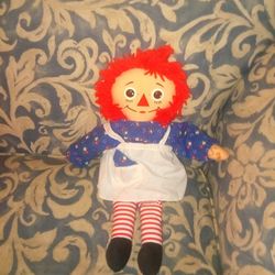 Raggedy Ann doll