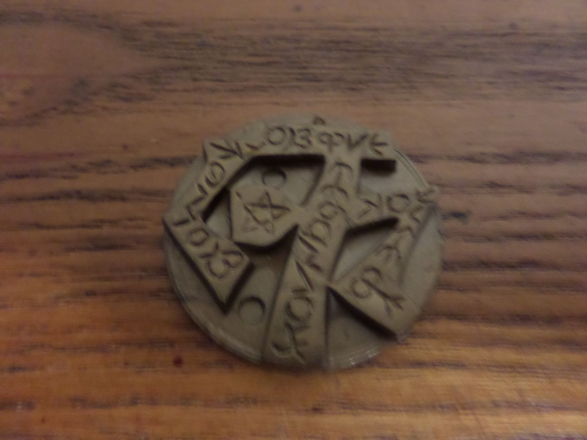 William Castle's Zotz! Coin