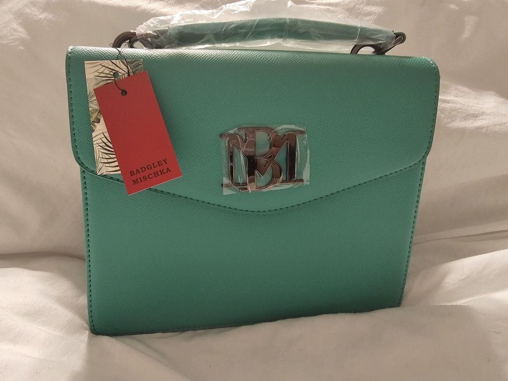 Green Crossbody Badgley Mischka Purse