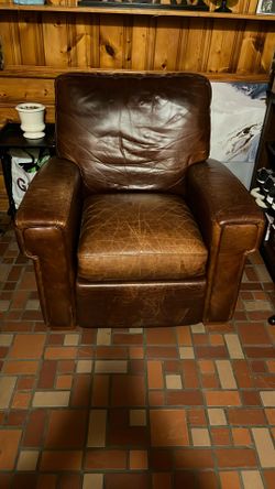 Leather Recliner 