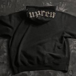 Supreme Overdyed Studded Hooded Sweatshirt 
