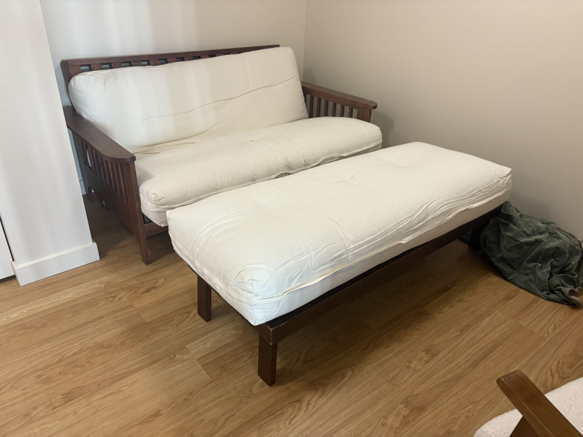 Day Bed/ Futon With Bench 