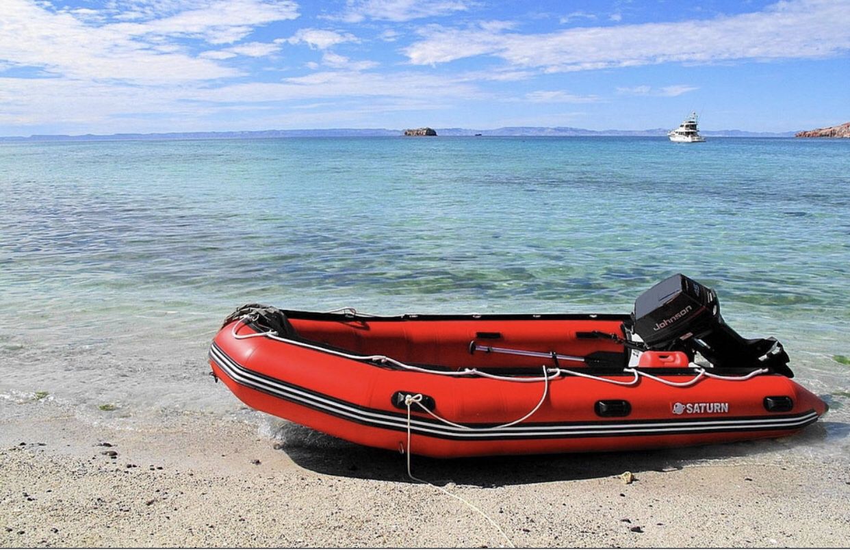 14 feet Saturn inflatable boat- No motor, boat only