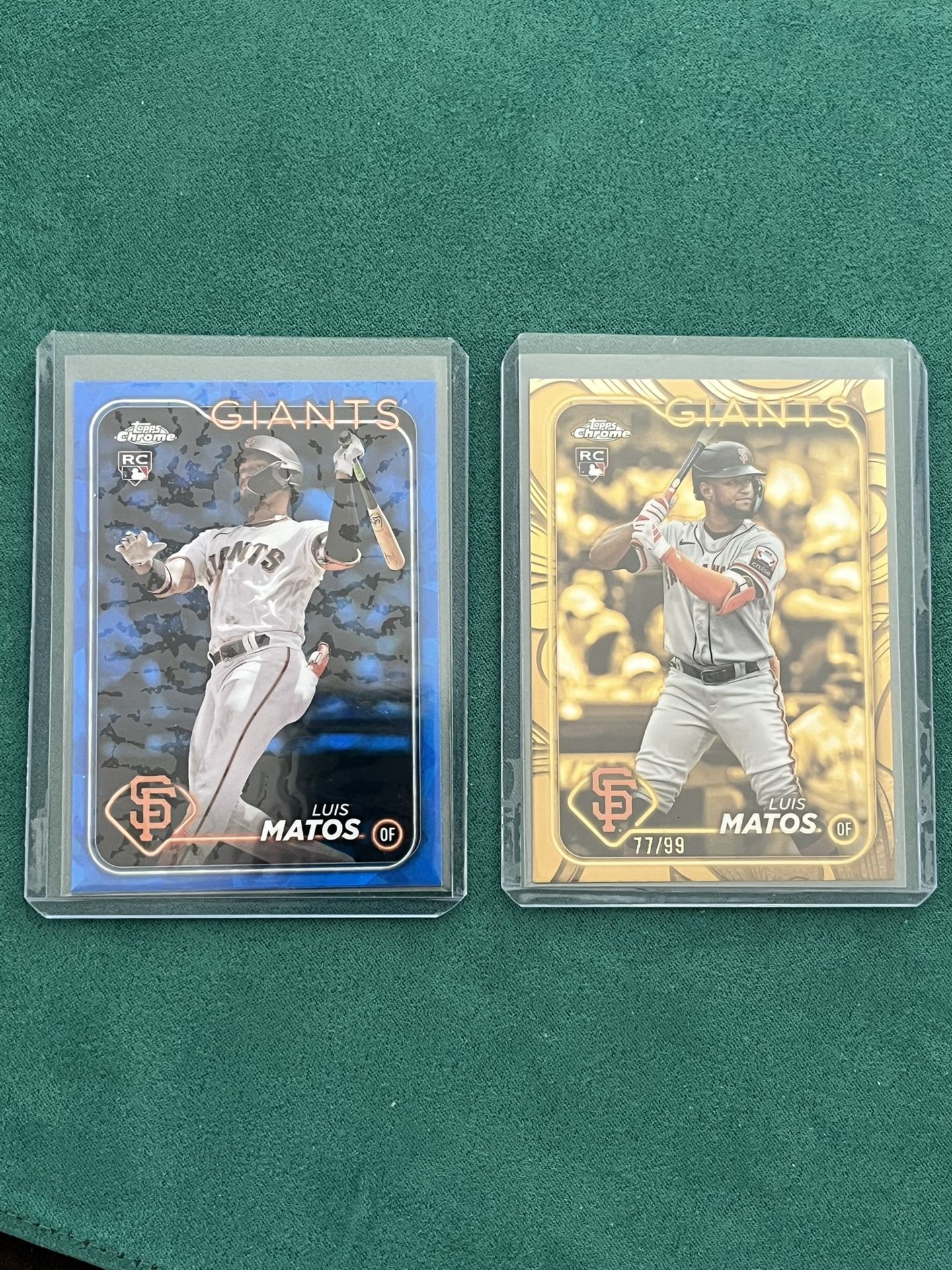 2024 Topps Chrome Luis Matos RC Lot