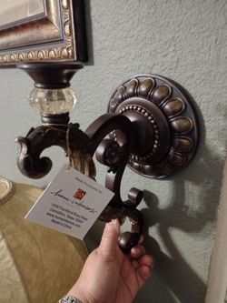 New home interior candle holder
