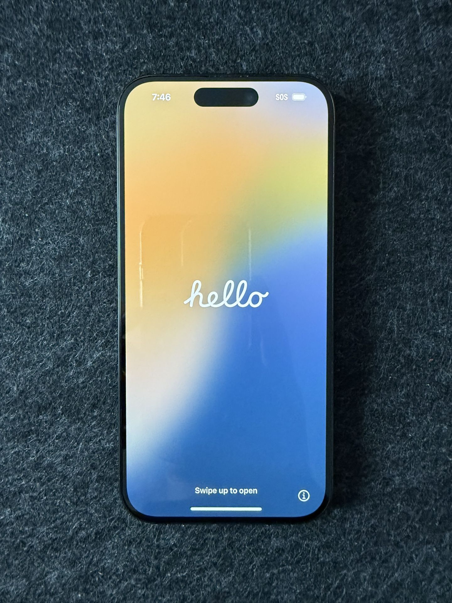 iPhone 15 Pro Black Titanium 256 gb UNLOCKED