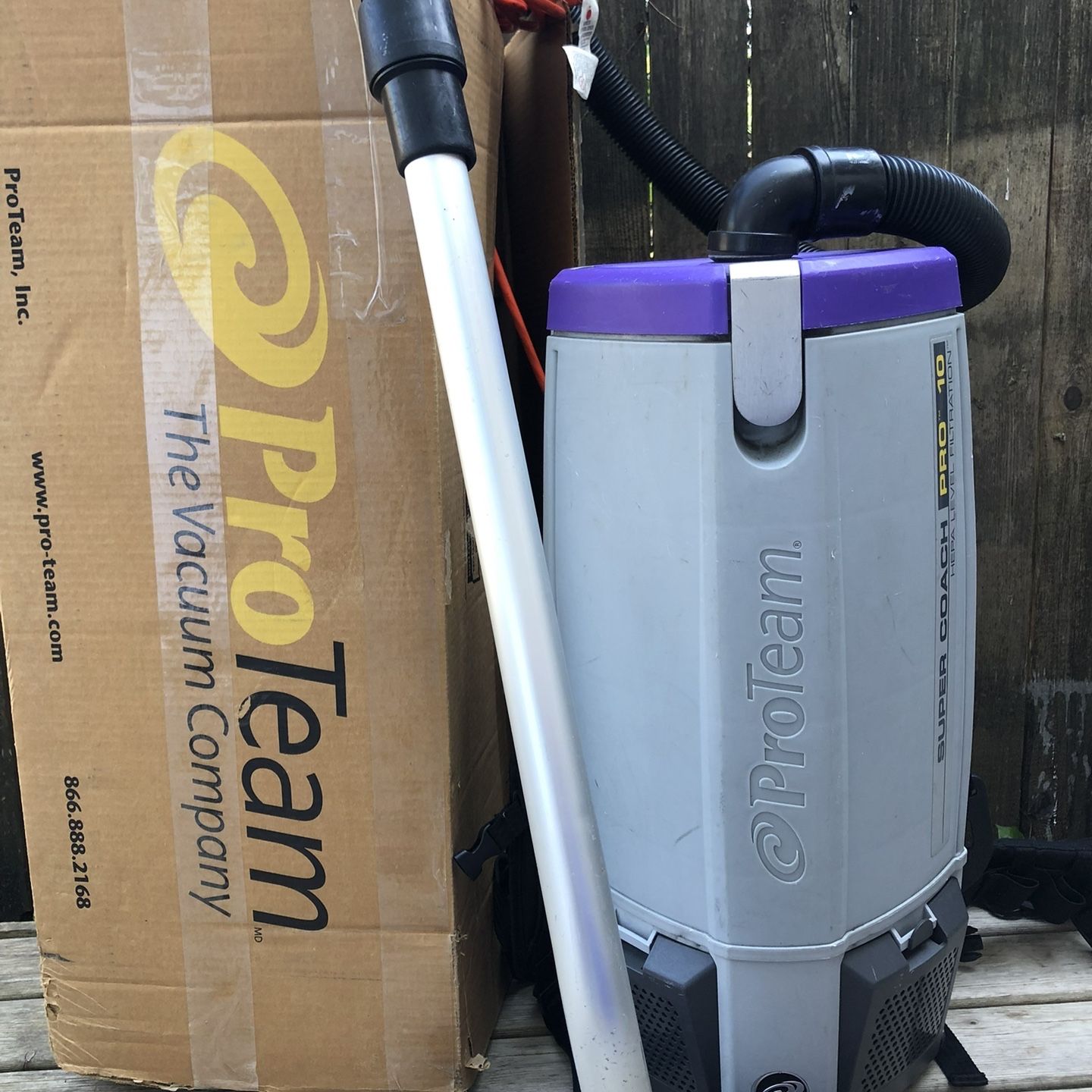 ProTeam Super Coach Backpack Vacuum Commercial with 2 Piece Wand Tool Kit, 6 Quart, Corded for Sale in Lynnwood, WA - OfferUp ProTeam Super Coach Backpack Vacuum Commercial with 2 Piece Wand Tool Kit, 6 Quart, Corded for Sale in Lynnwood, WA - OfferUp