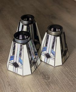 Super cool stained glass lampshade