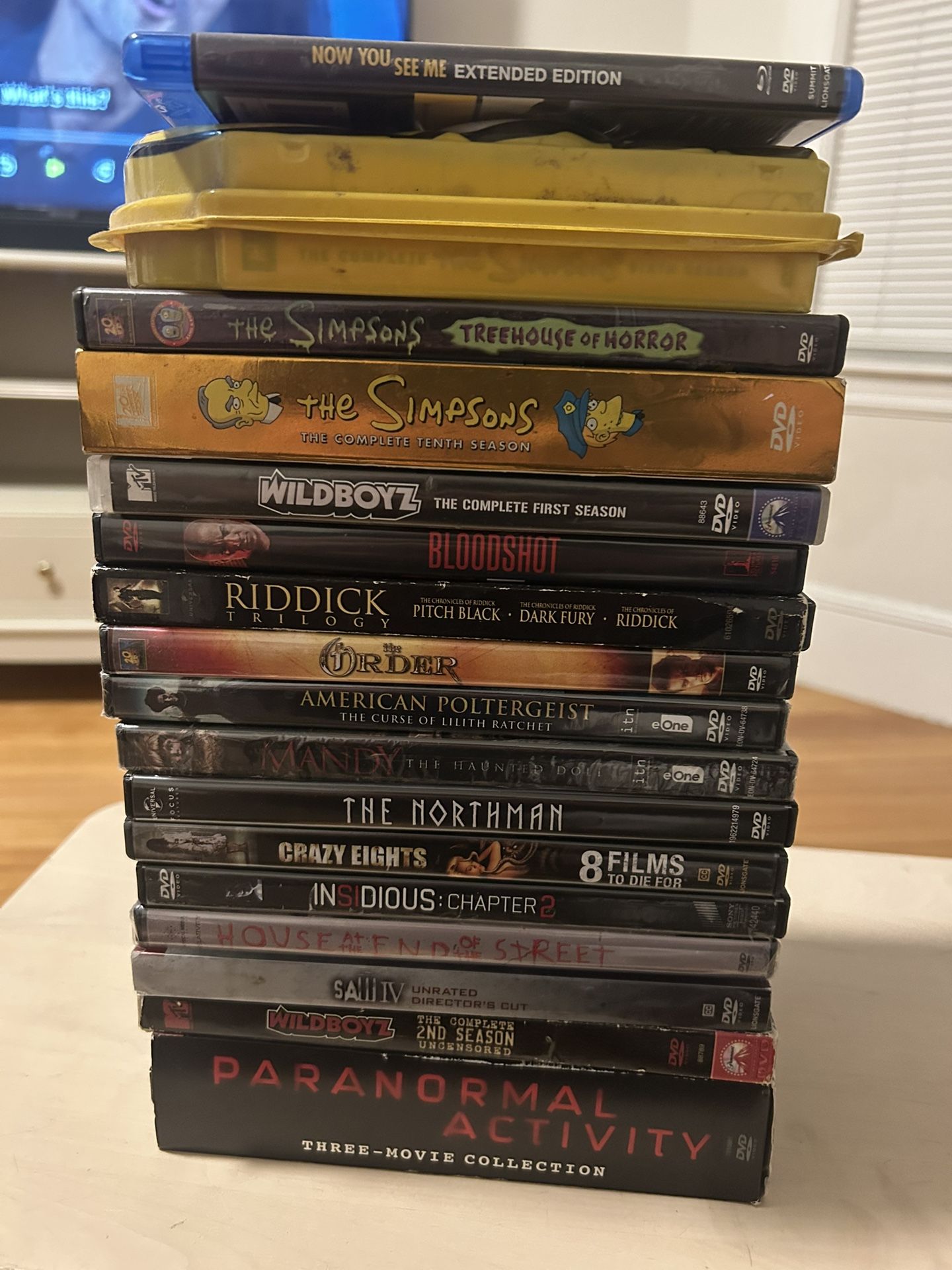 Stack Of DVDs