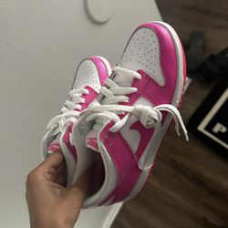 Pink Dunks Size 6