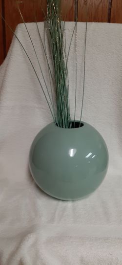 Haeger vase, #4306. Seafoam Green