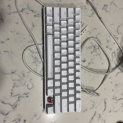 White Razer Keyboard
