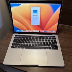 Apple 2017 13” MacBook Pro Touch Bar Retina 3.1ghz Core i5 16gb RAM 512gb Flash (SSD) macOS Ventura 