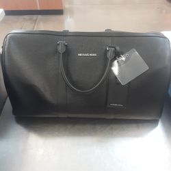 Michael Kors Cooper Pebbled Leather Duffel Bag