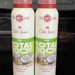 Old Spice Total Body Deodorant Fiji 2ct