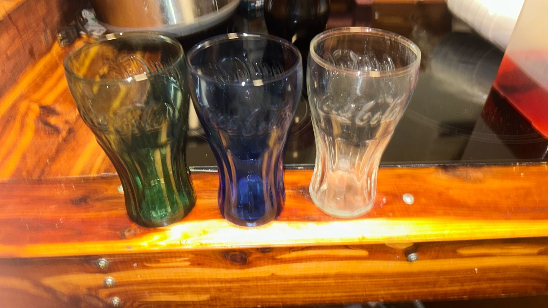 Collectible Coca-Cola Glass Cups
