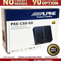 Alpine PXE-C60-60 Digital Sound Processor DSP System Optim 6 Channel Automatic Tunning 🚨 Pre-Order 🚨 Payment Options Available 🚨 No Credit Needed🚨