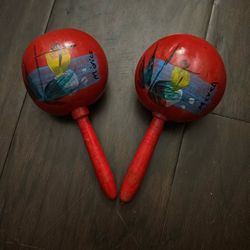 Hand  Made maraca/wooden shaker 