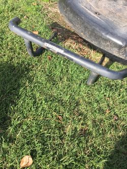 Riding mower bumper