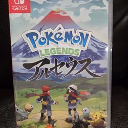 New Sealed Pokemon Legend Arceus Nintendo Switch Game English Supported