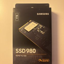 Samsung SSD 980 1tb