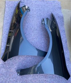 04-08 Acura Tsx OEM front fenders carbon gray pear NH-658