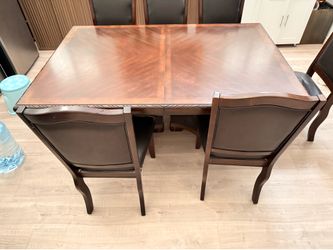 Luxury Solid Wood Dining Set – Seats 8-12, Includes 8 Chairs, Vietnam Made
