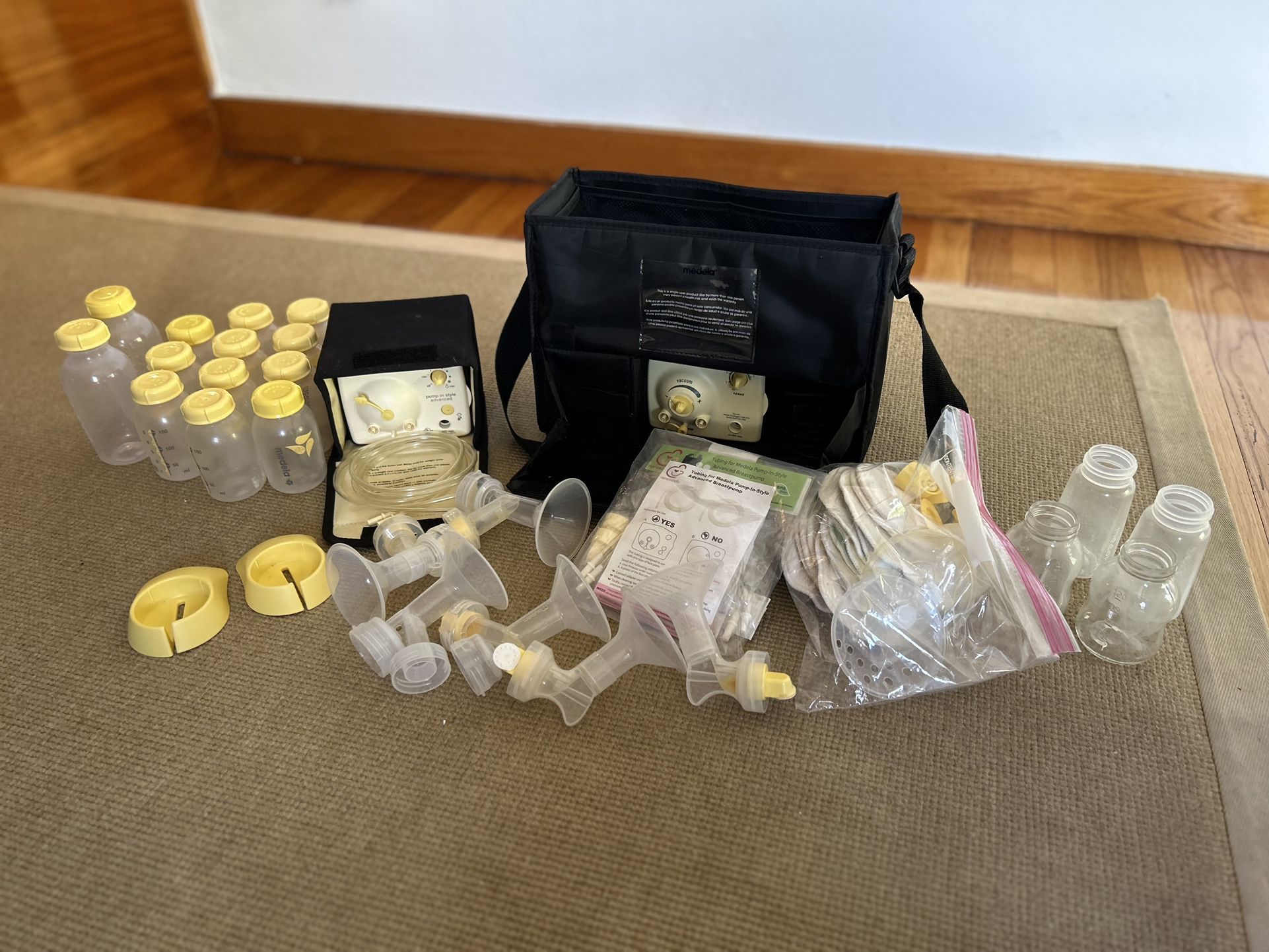 2 Medela Pump In Style Breast Pumps With Extras