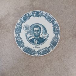Vintage Lincoln Plate 