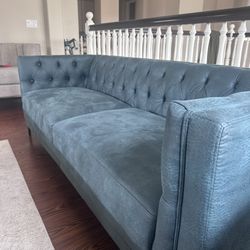 Blue / Teal Sofa