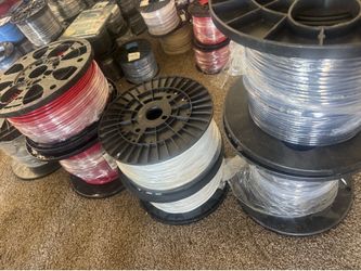 #8 AWG THHN THWN Copper Wire 500ft Roll – Black / Green Available
