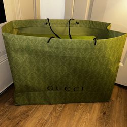 Gucci Empty Box And Shopping Bag  ( As Is ) 