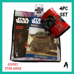NWT Kids Disney Star Wars 4pc Gift Set A