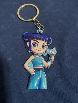Huntrix K Pop Demon Hunters Zoey Keychain