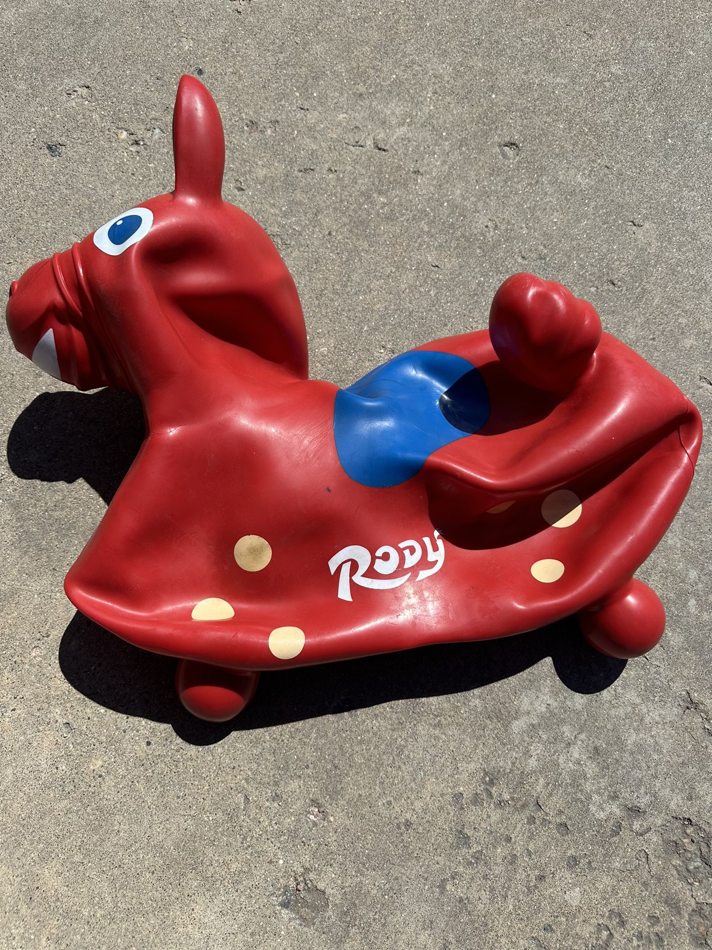 Gymnic Rody Bounce Horse- Red